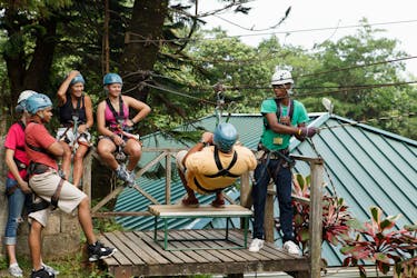 St Lucia Rainforest – Tranopy Adrenaline Ultimate Three